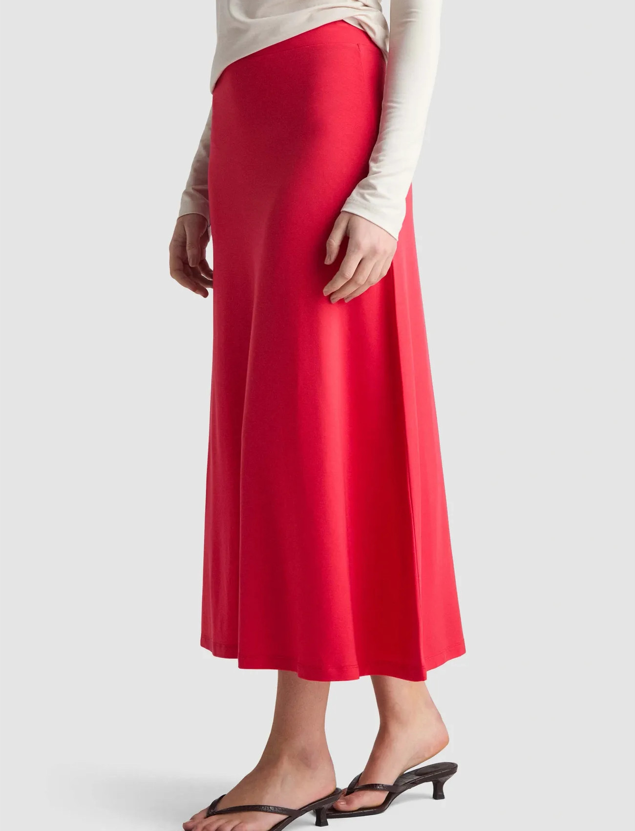 Residus Grace Skirt, XL, Red, Nederdele > Maxi Nederdele, Dame