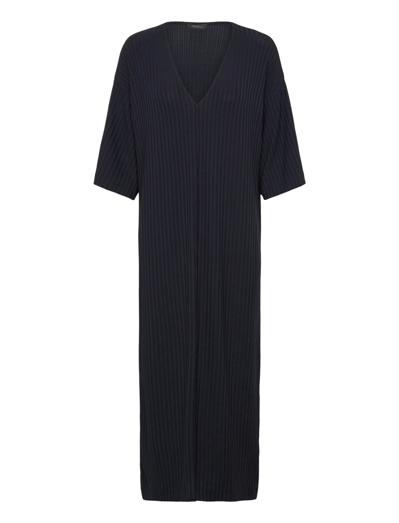 Cita Dress Knelang Kjole Black Residus