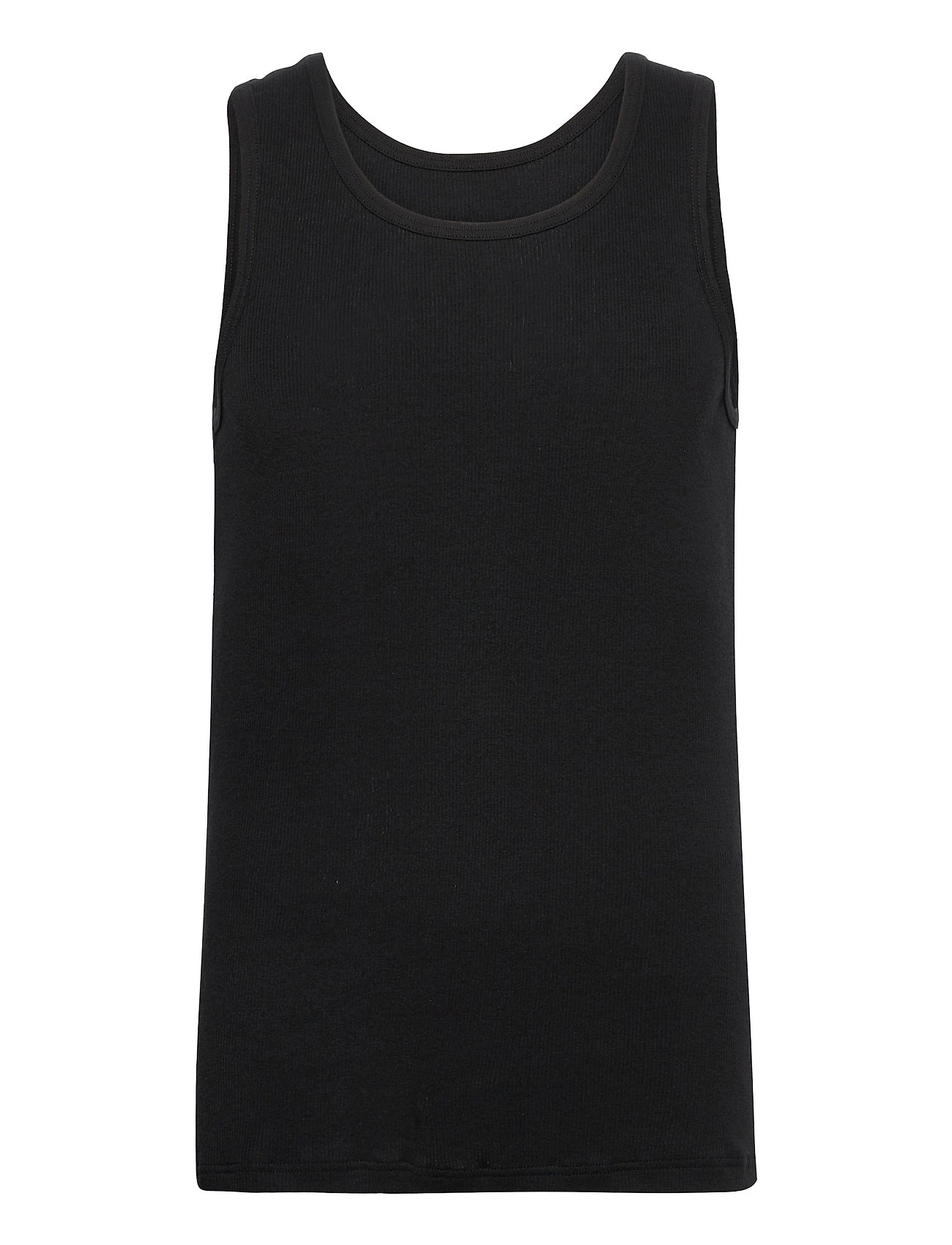 RESTERÖDS Originalribtank2-Pack Gots Schwarz - L - Herren