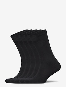 Resteröds organ cotton 5 socks - vienkāršas zeķes - black