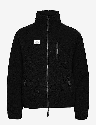 Resteröds Zip Fleece Jacket - swetry pluszowe - svart