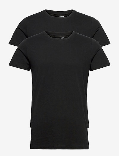 ORGANIC COTTON 2-PACK TEE - multipack t-shirts - svart