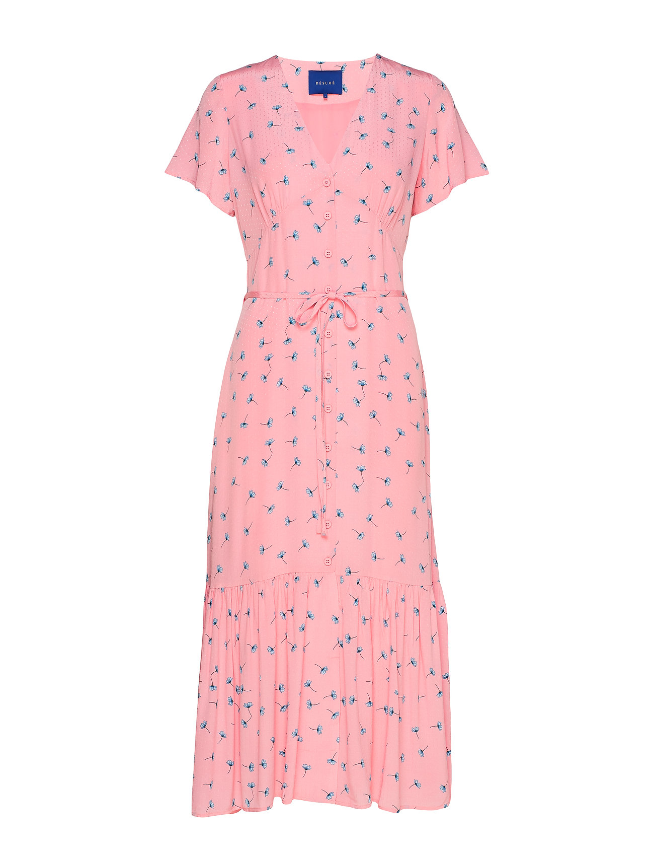 Nancy Dress Jurk Knielengte Roze Resume resume kopen in de aanbieding