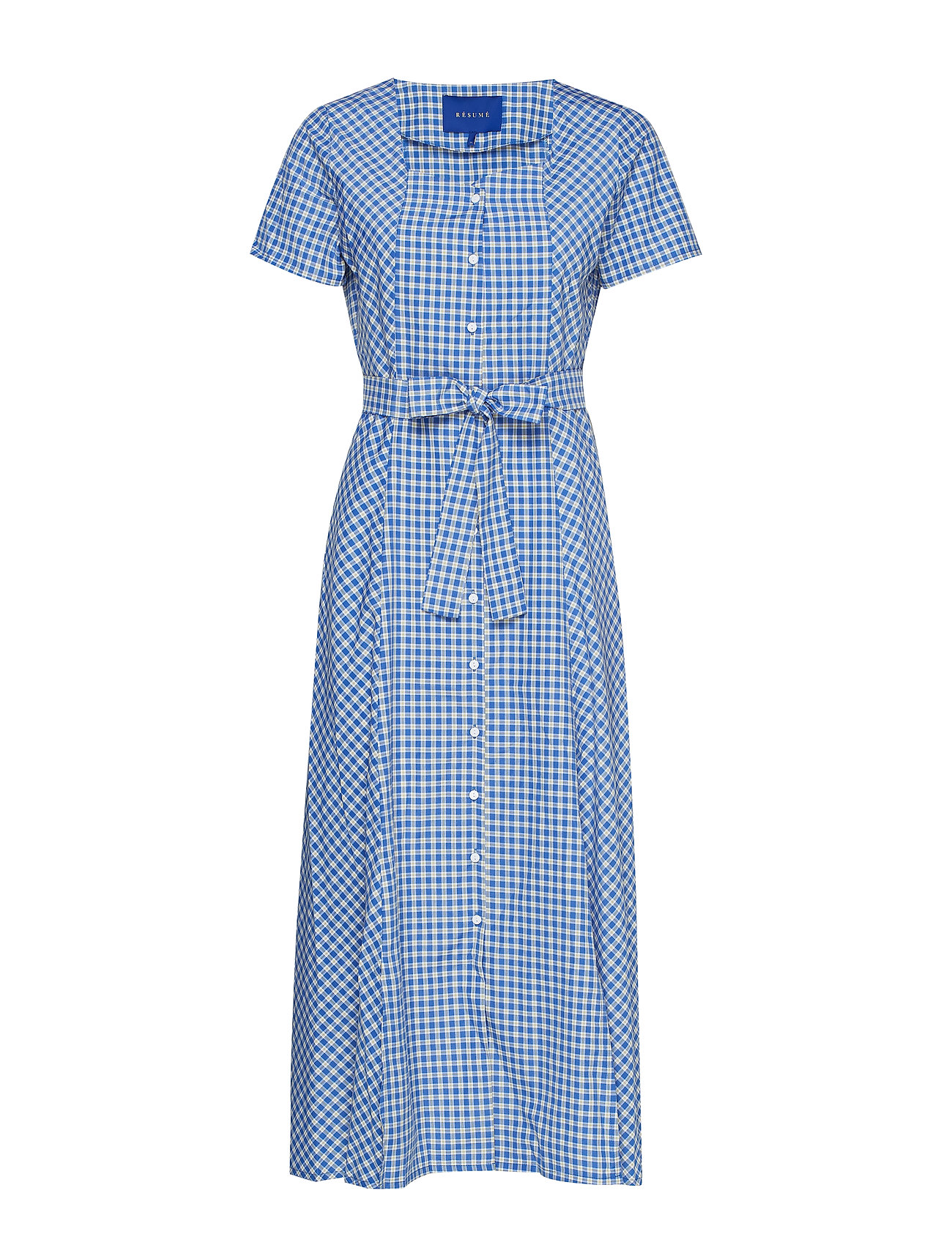 Noma Dress Maxi Galajurk Blauw Resume resume kopen in de aanbieding Noma Dress Maxi Galajurk Blauw Resume resume kopen in de aanbieding