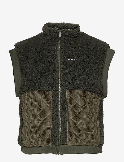 Gerta RS Vest - down- & padded jackets - forrest green