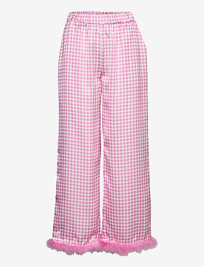 JiaRS Pant - spodnie szerokie - pink