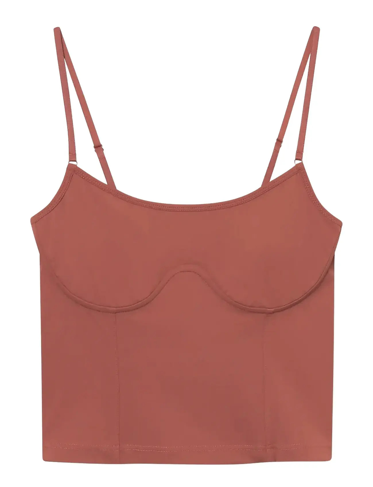 RETHINKIT STUDIOS Butter Soft Oberteil True To Body Pink - L - Damen