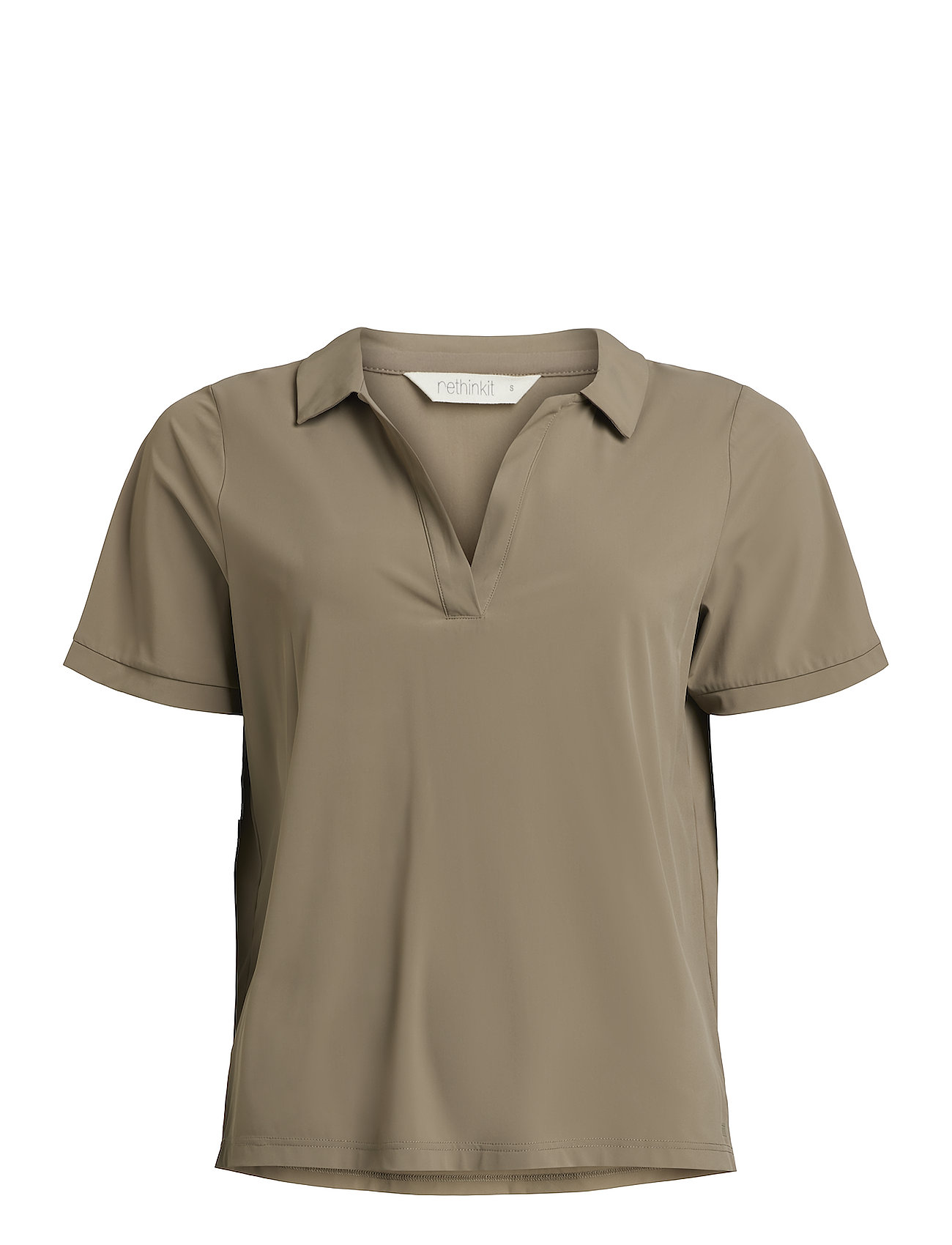 Polo Tee Serve 1 Khaki Rethinkit Studios