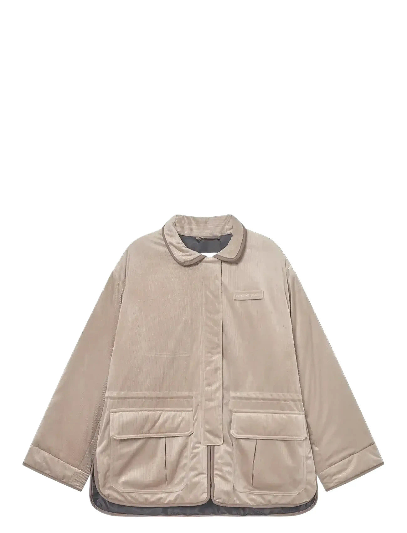 RETHINKIT STUDIOS Klassisch Jacke Lyon Kordsamt Beige - L - Damen