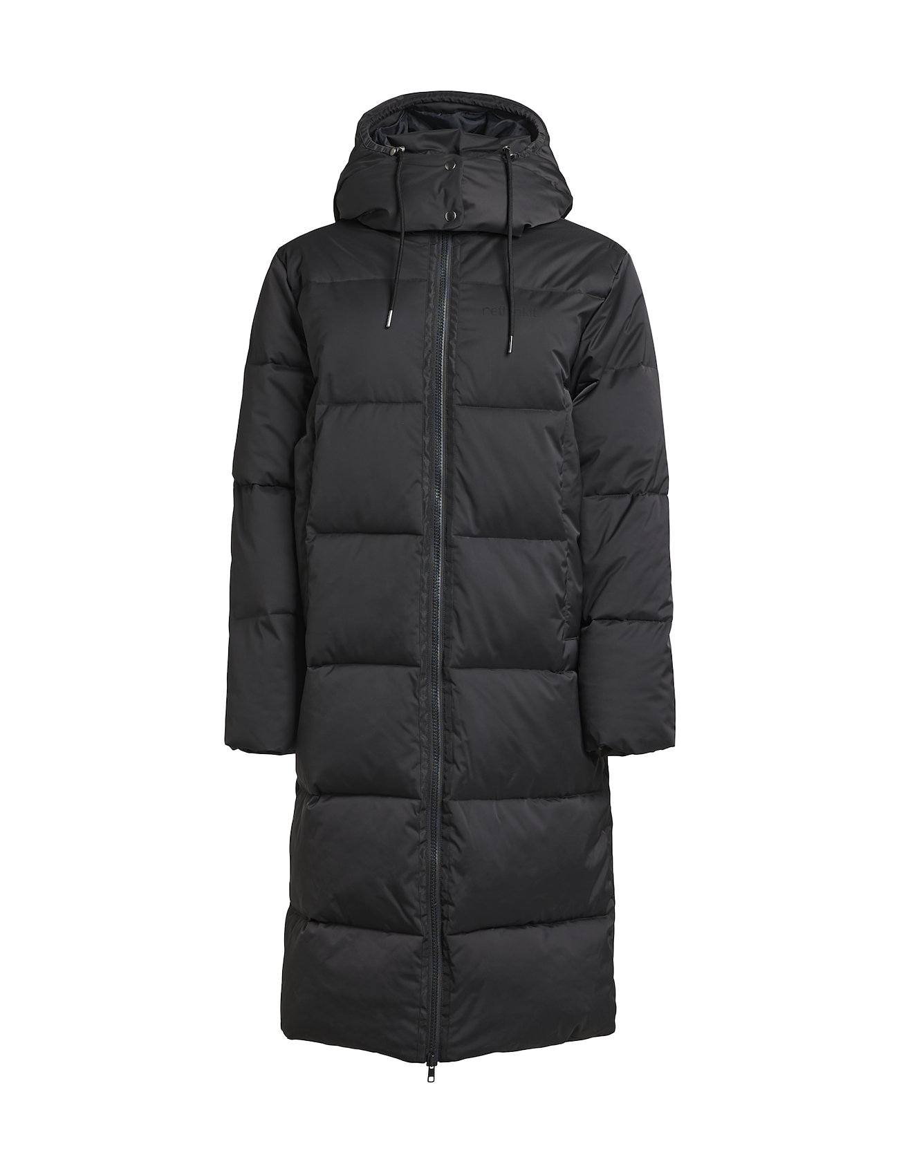 Puffer Coat Shelter Long Sport Coats Padded Coats Black Rethinkit