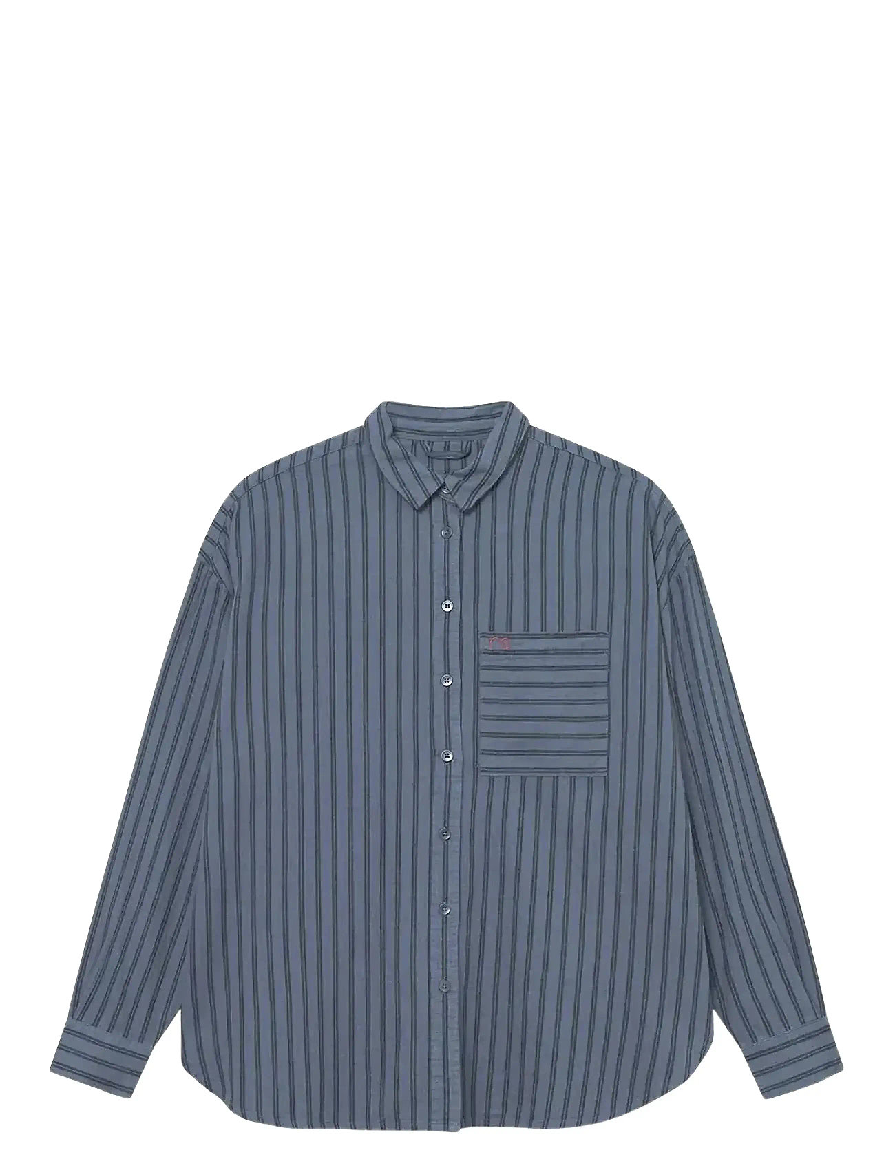 RETHINKIT STUDIOS Gestreift Shirt Pj Blau - S - Damen