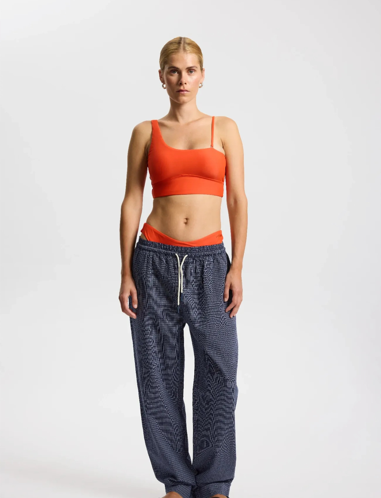 Rethinkit Studios Trousers Atelier, S, Navy, Sport Pants > Sport Casual Trousers, Dame