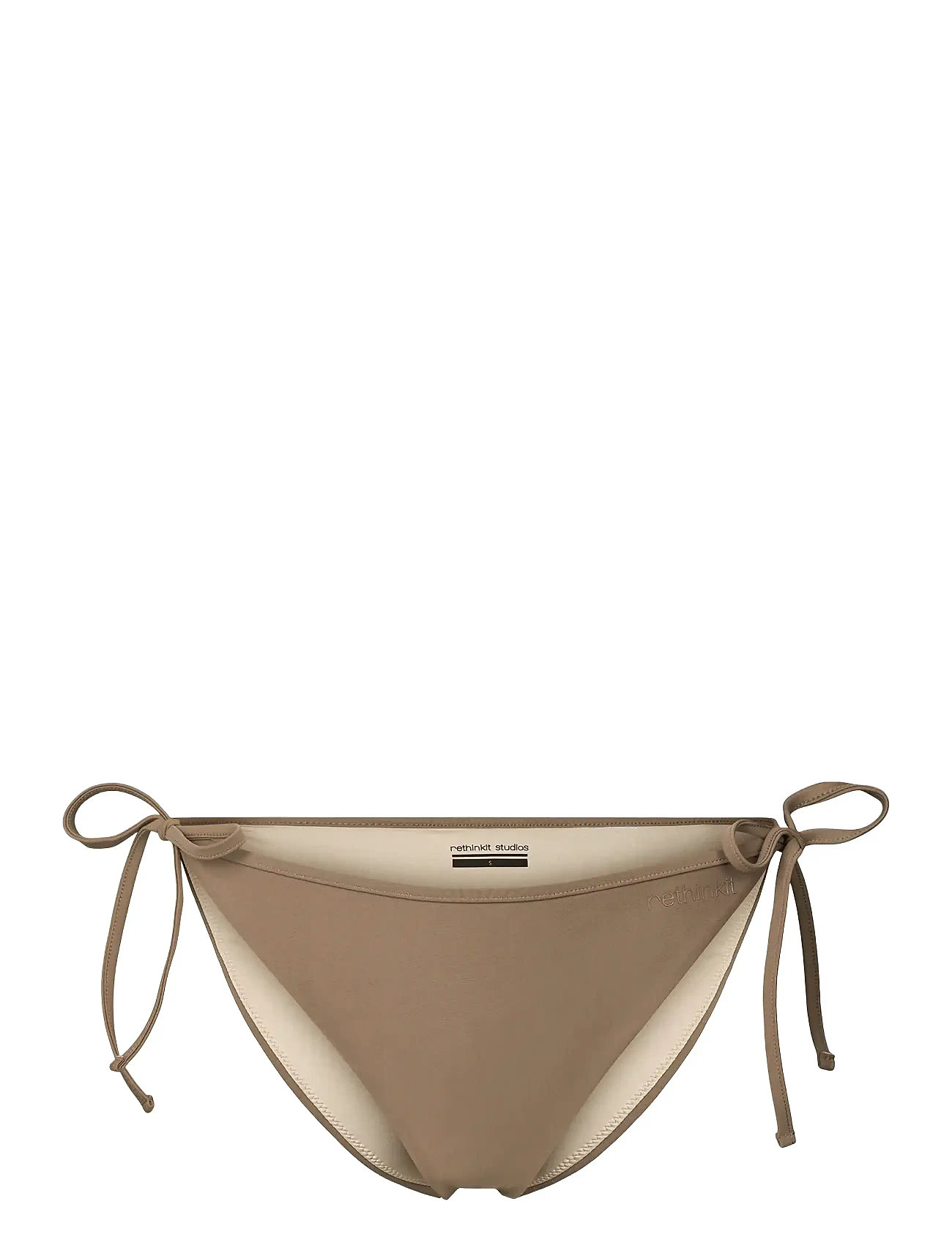 RETHINKIT STUDIOS Bikini Bottom Tiestring Bay Beige - XL - Damen