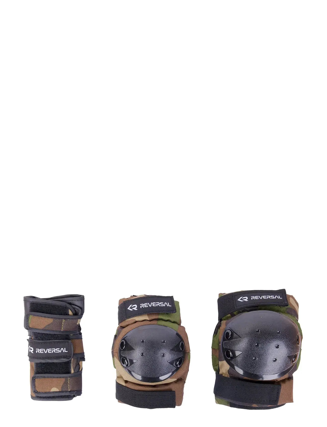 Reversal Reversal Junior Protective Gear Set 3-Pack, 7-12Y, Green, Outdoor Legetøj > Helmets & Protection, Børn
