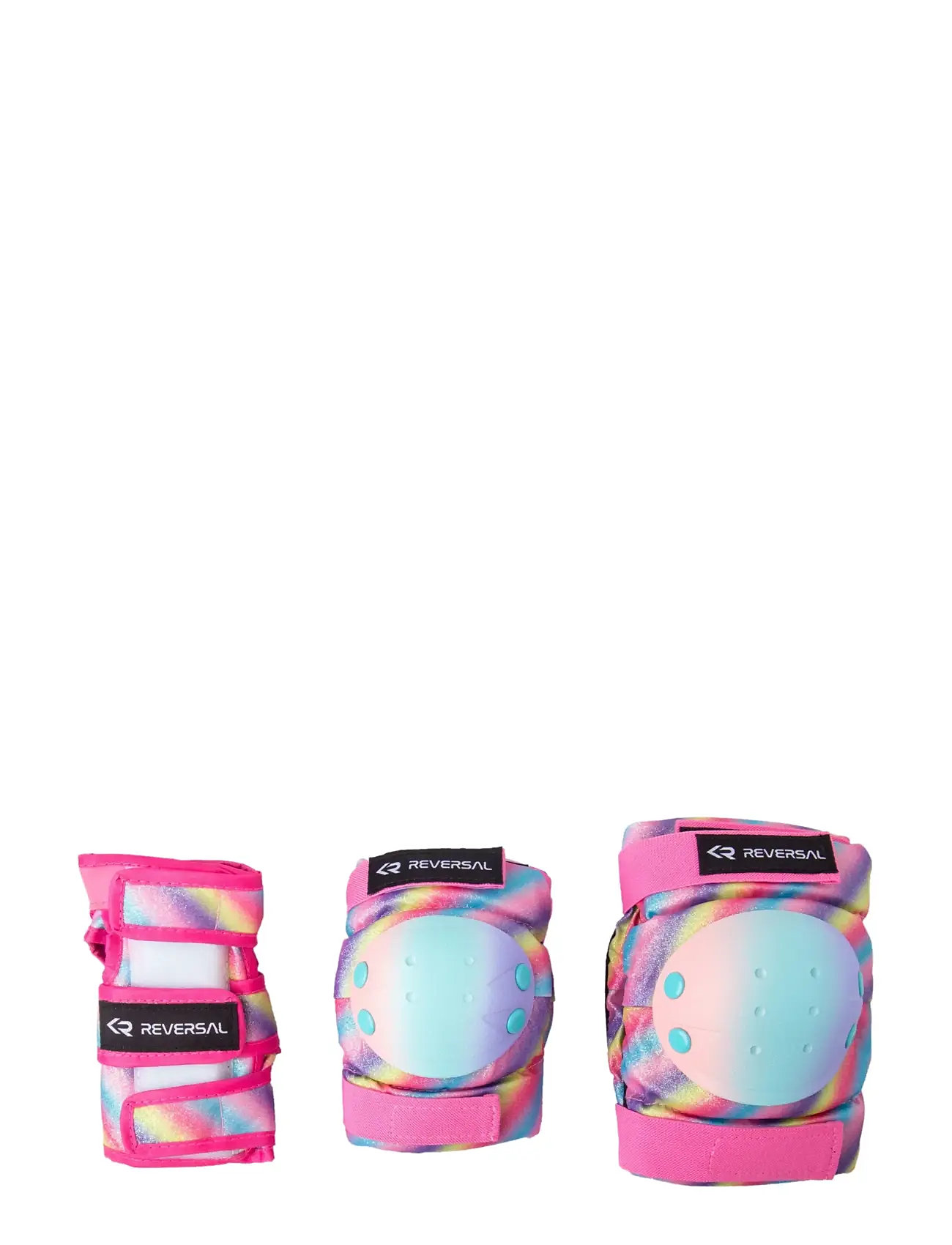 Reversal Reversal Junior Protective Gear Set 3-Pack, 3-7Y, Pink, Outdoor Legetøj > Helmets & Protection, Børn