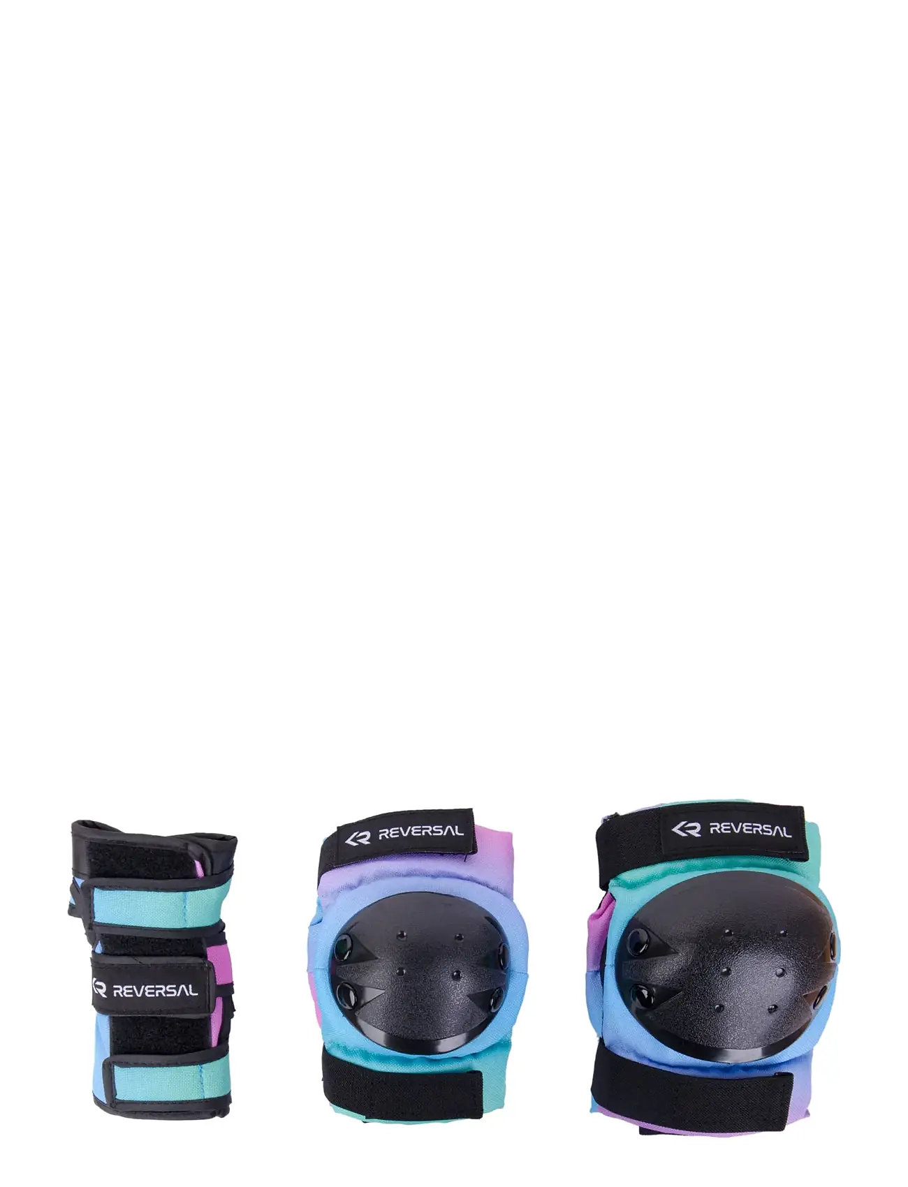 Reversal Reversal Junior Protective Gear Set 3-Pack, 7-12Y, Multi/patterned, Outdoor Legetøj > Helmets & Protection, Børn