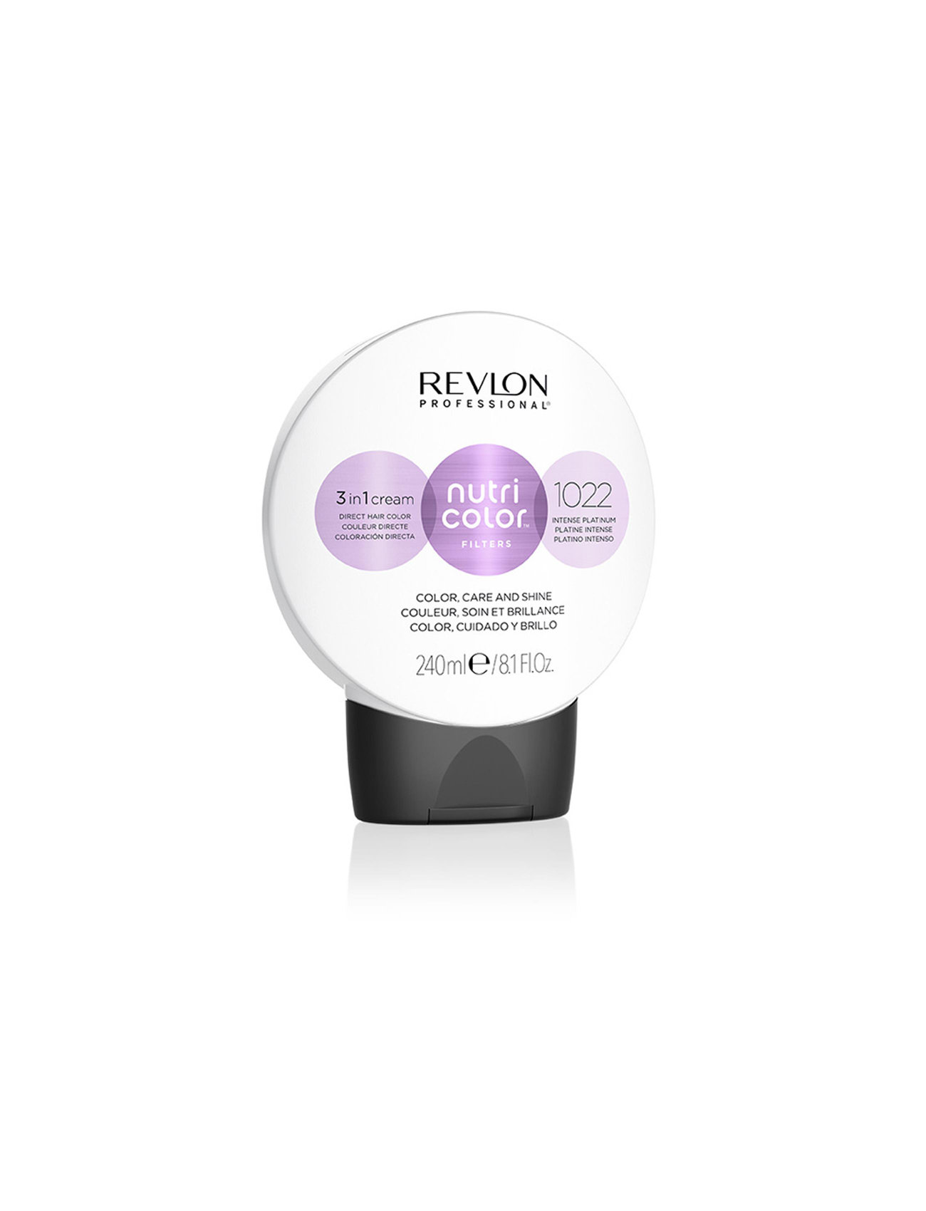 "Revlon Professional" "Nutri Color Filters 240Ml 1022 Beauty Women Hair Care Treatments Nude Revlon