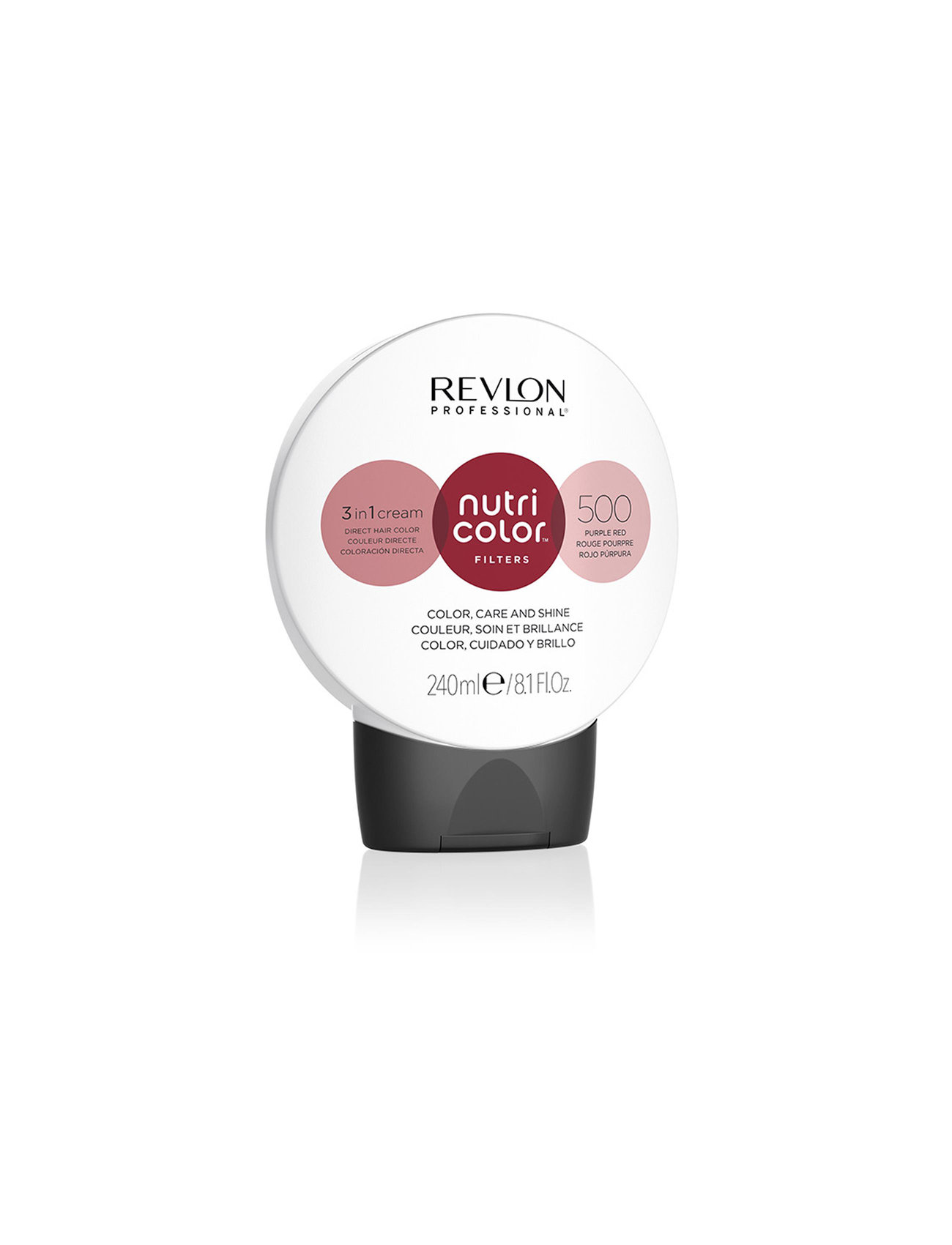 "Revlon Professional" "Nutri Color Filters 240Ml 500 Beauty Women Hair Care Treatments Nude Revlon