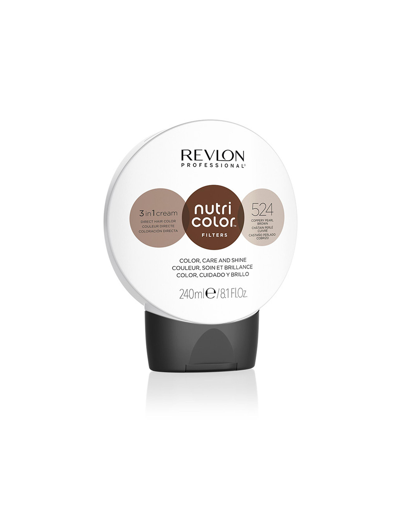 "Revlon Professional" "Nutri Color Filters 240Ml 524 Beauty Women Hair Care Treatments Nude Revlon