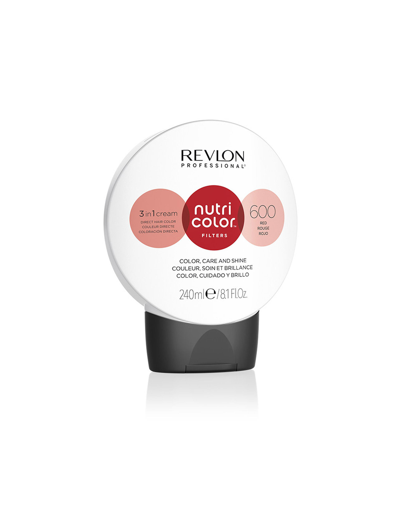 "Revlon Professional" "Nutri Color Filters 240Ml 600 Beauty Women Hair Care Treatments Nude Revlon