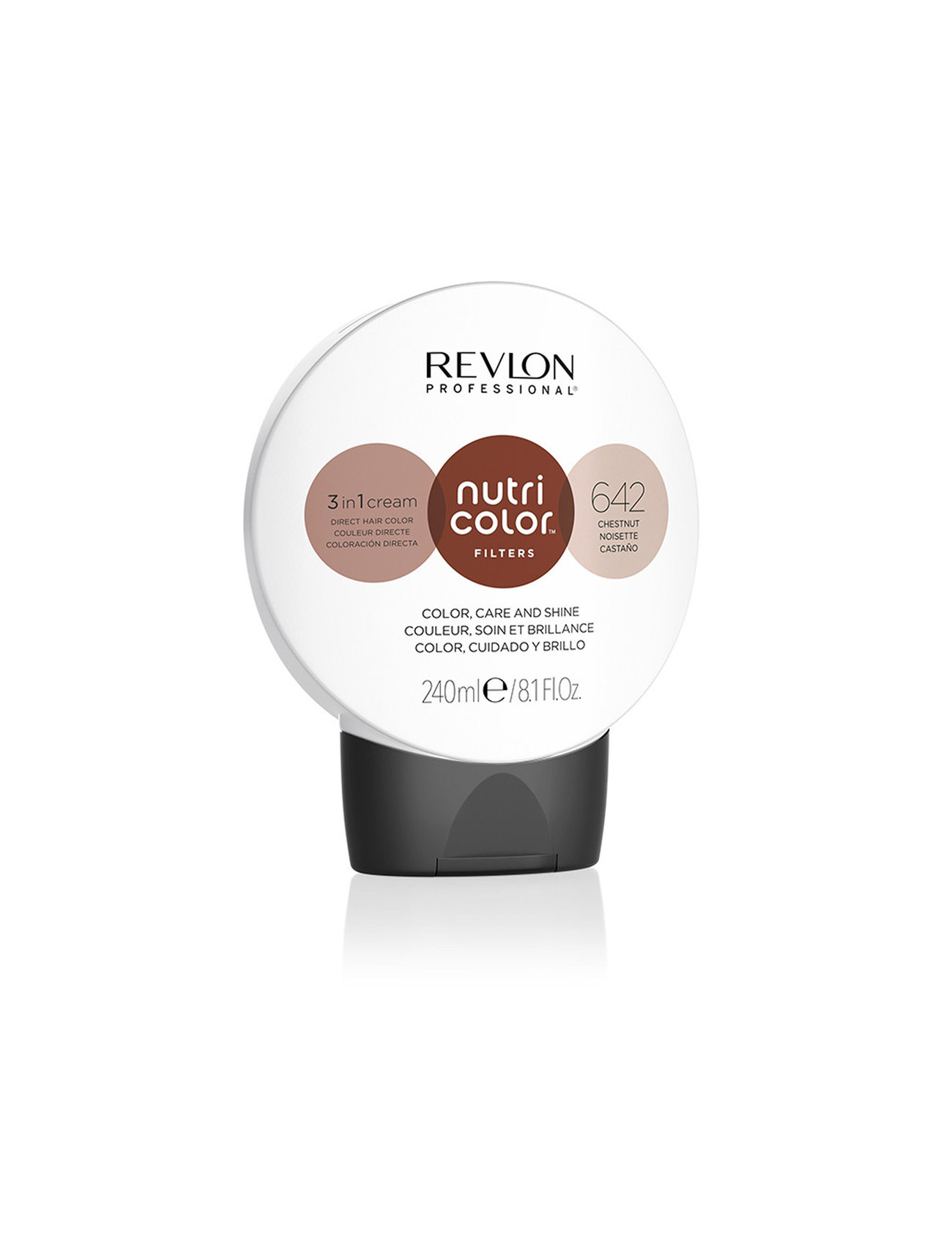 "Revlon Professional" "Nutri Color Filters 240Ml 642 Beauty Women Hair Care Treatments Nude Revlon