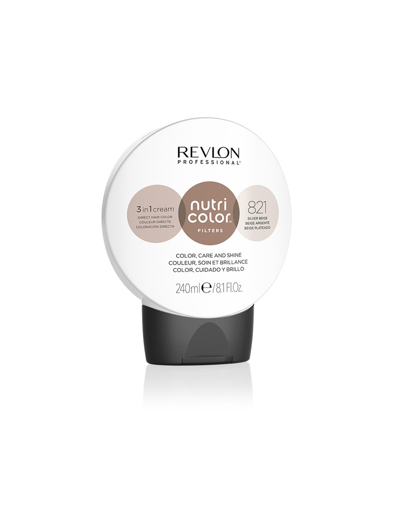 "Revlon Professional" "Nutri Color Filters 240Ml 821 Beauty Women Hair Care Treatments Nude Revlon