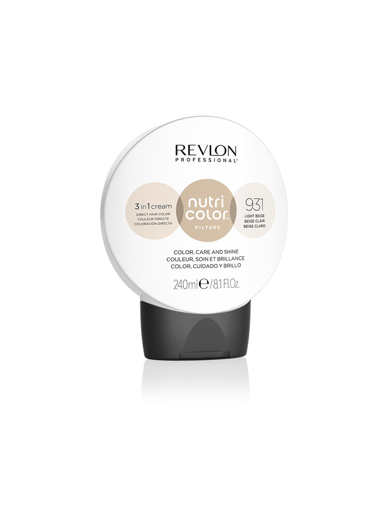 "Revlon Professional" "Nutri Color Filters 240Ml 931 Beauty Women Hair Care Treatments Nude Revlon
