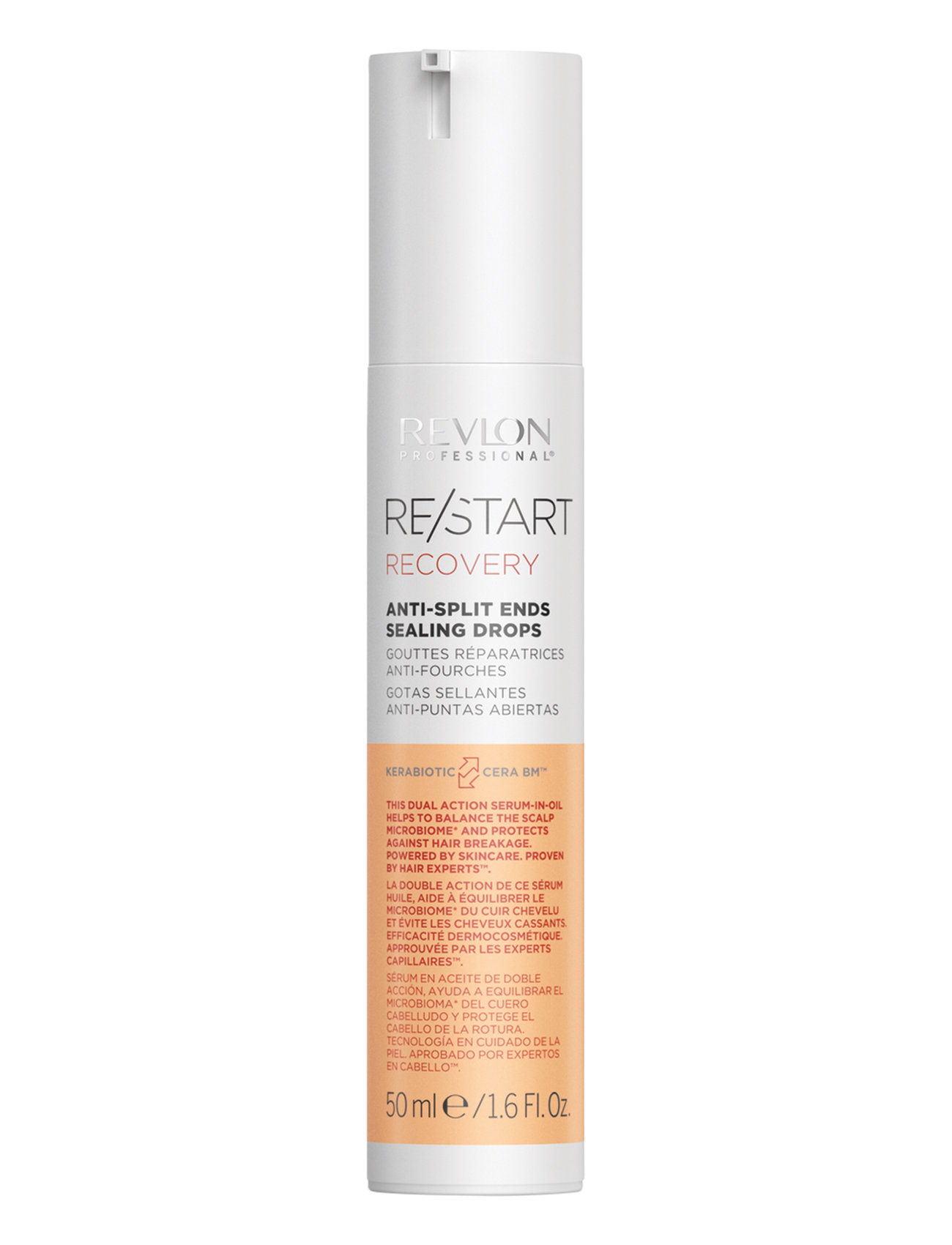 Revlon Professional Restart Recovery Anti-Split Ends Sealing Drops, 50ml, Nude, Pleje > Behandlinger, Dame