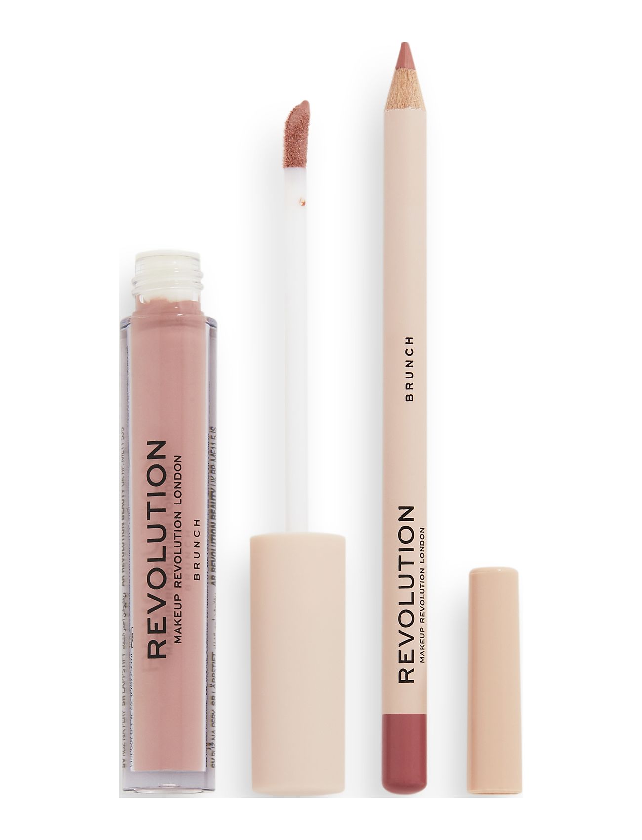 Revolution Beauty London Revolution Lip Contour Kit Brunch Rosa