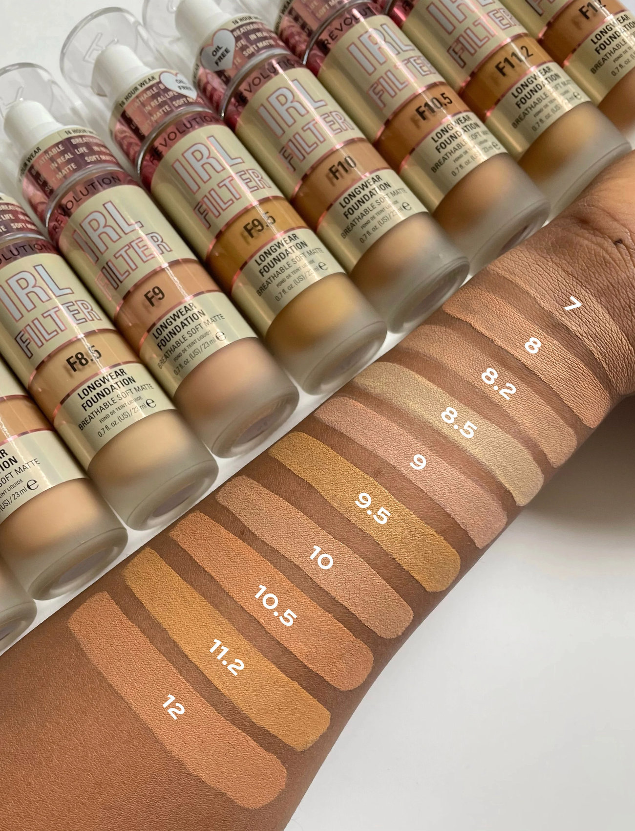 Revolution Beauty London Revolution Irl Filter Longwear Foundation F9, 23 ml, Ansigt > Foundation, Dame