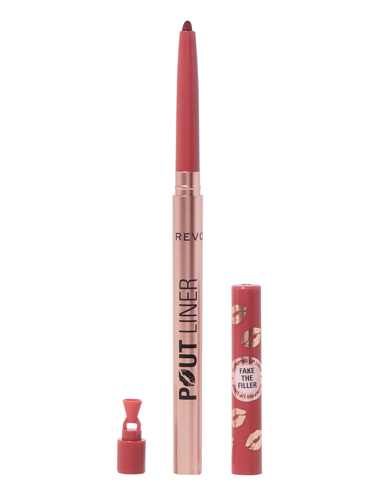 Revolution Beauty London Revolution Pout Bomb Plumping Lip Liner Burnt Cherry Red Röd