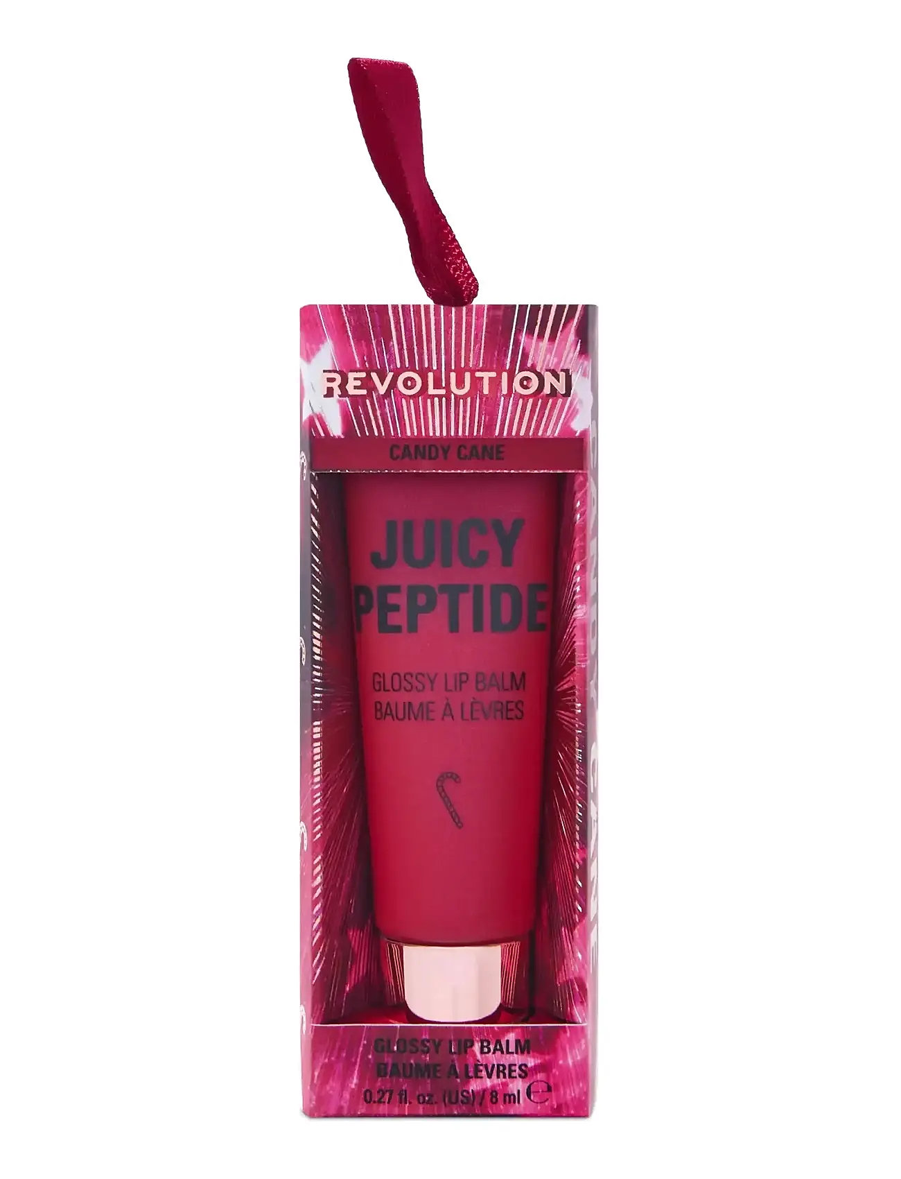 Revolution Beauty London Revolution Juicy Peptide Lip Balm, One Size, Red, Lip Care > Lip Balm, Dame