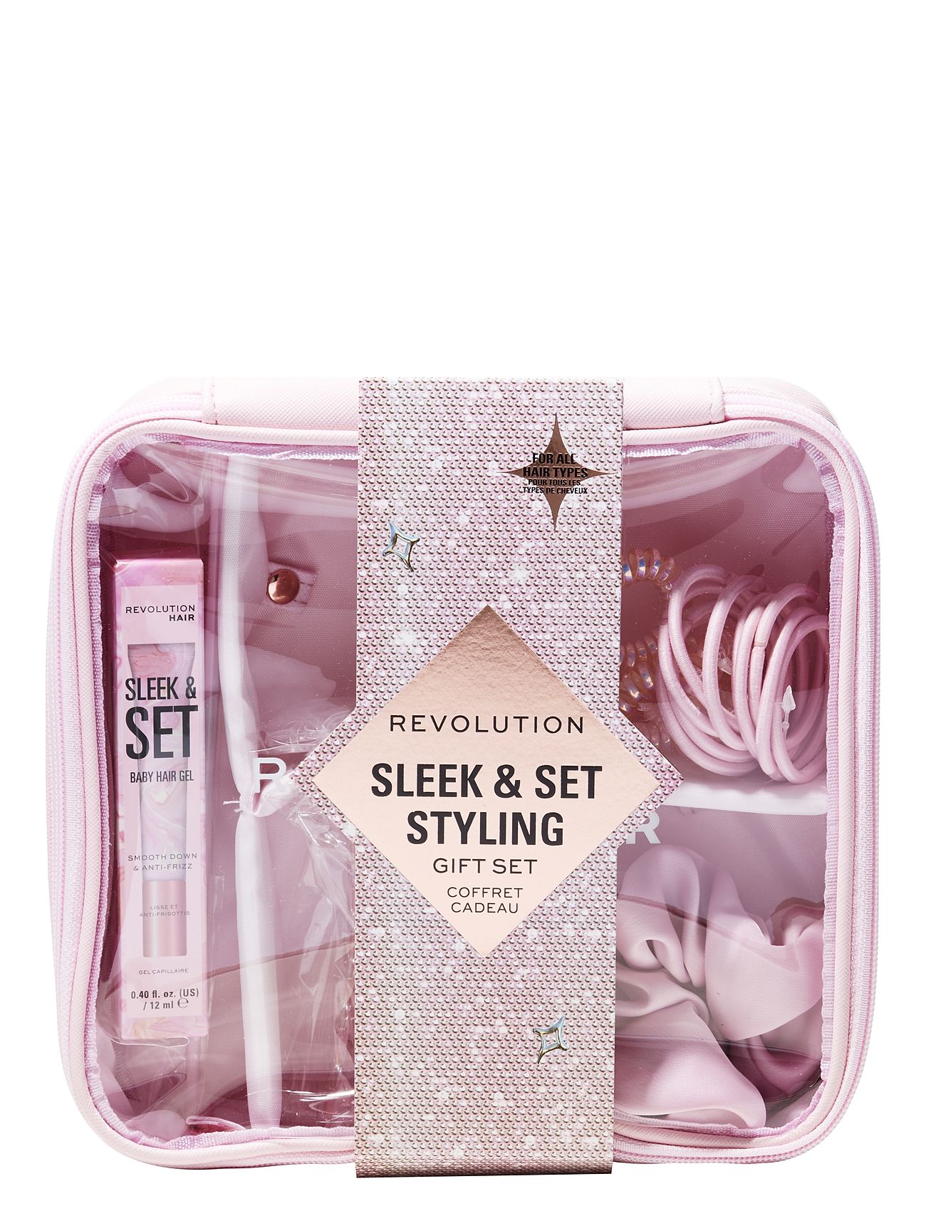 Revolution Haircare Revolution Hair Sleek & Set Styling Gift Set Nude