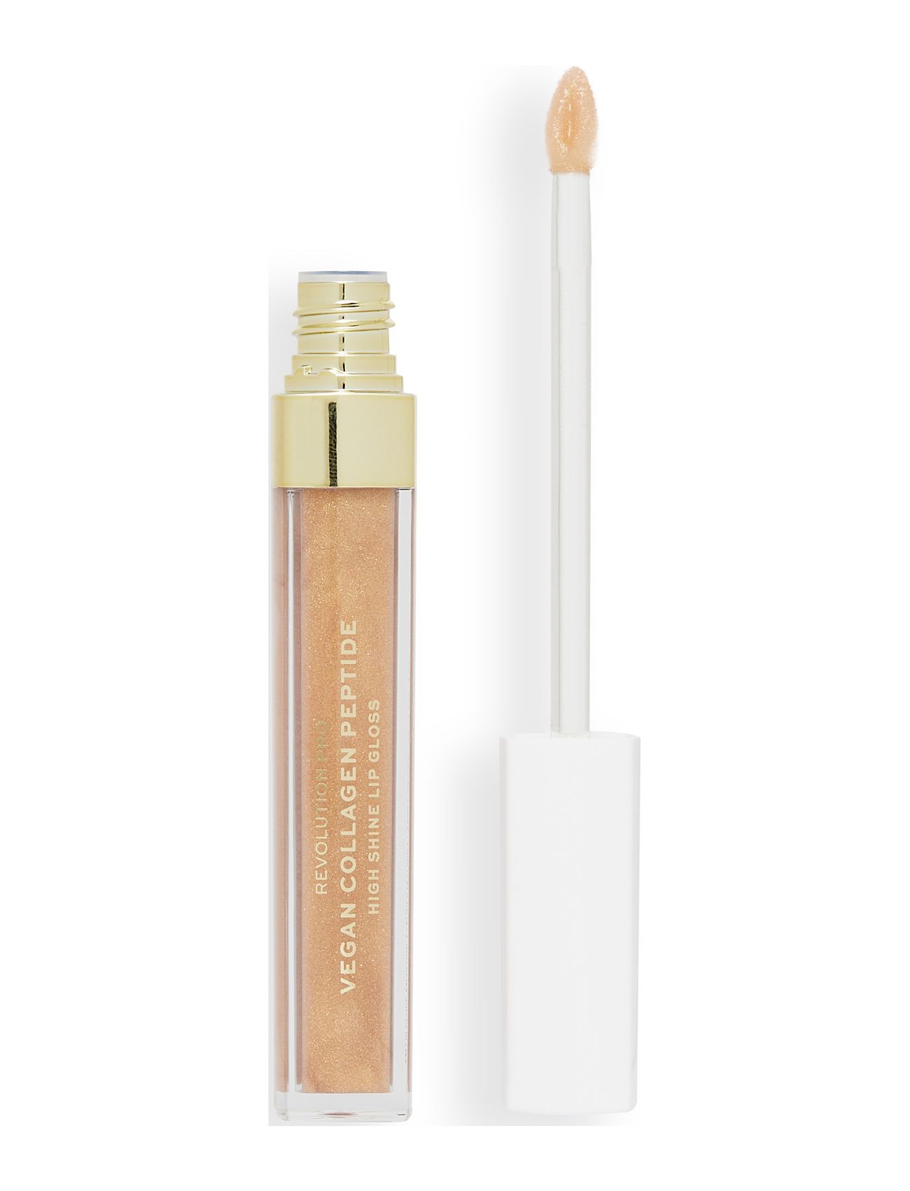 Revolution PRO Revolution Pro Vegan Collagen Peptide High Shine Lip Gloss Chic Nude