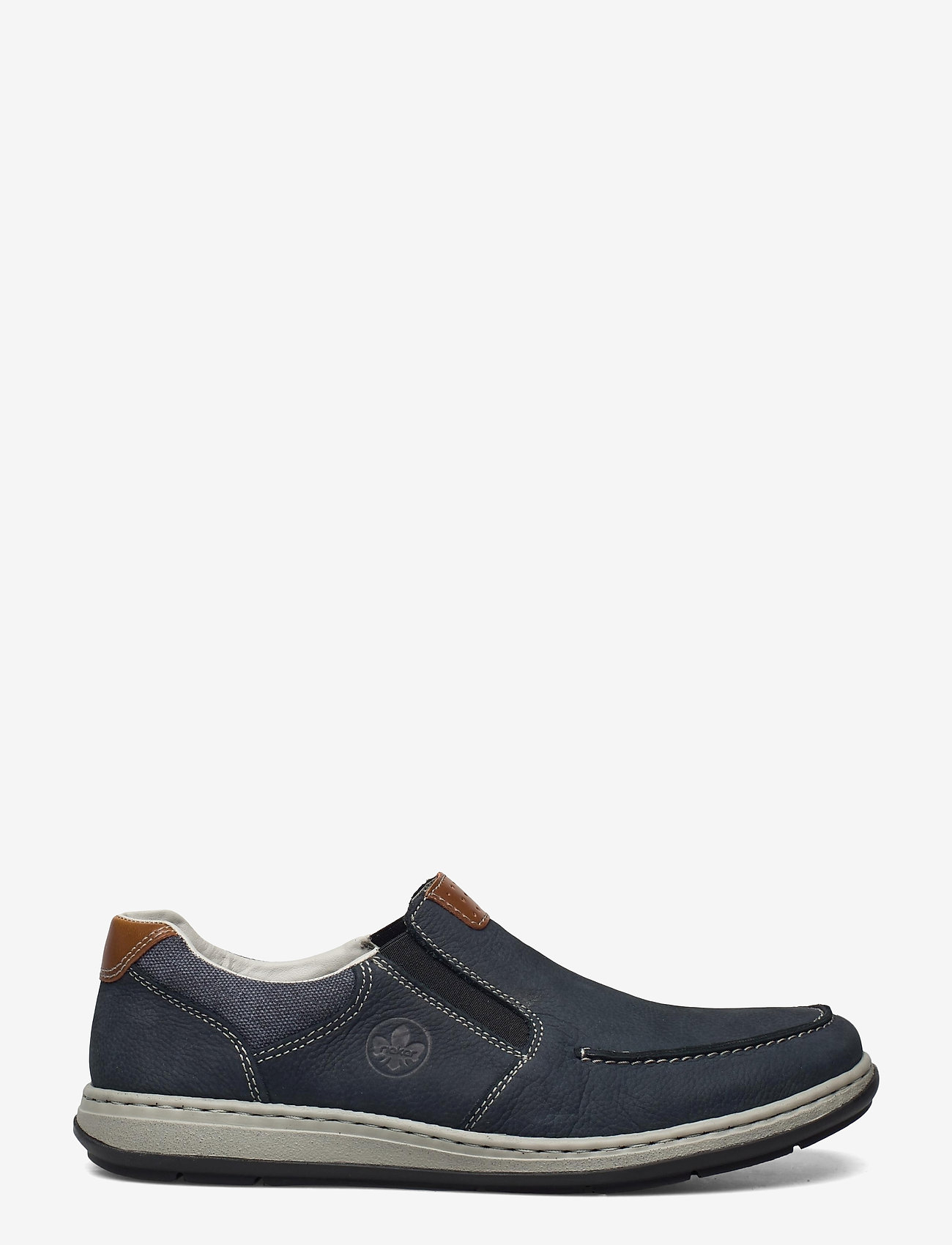 Rieker - 17360-15 - sporta apavi bez šņorēm - blue - 1