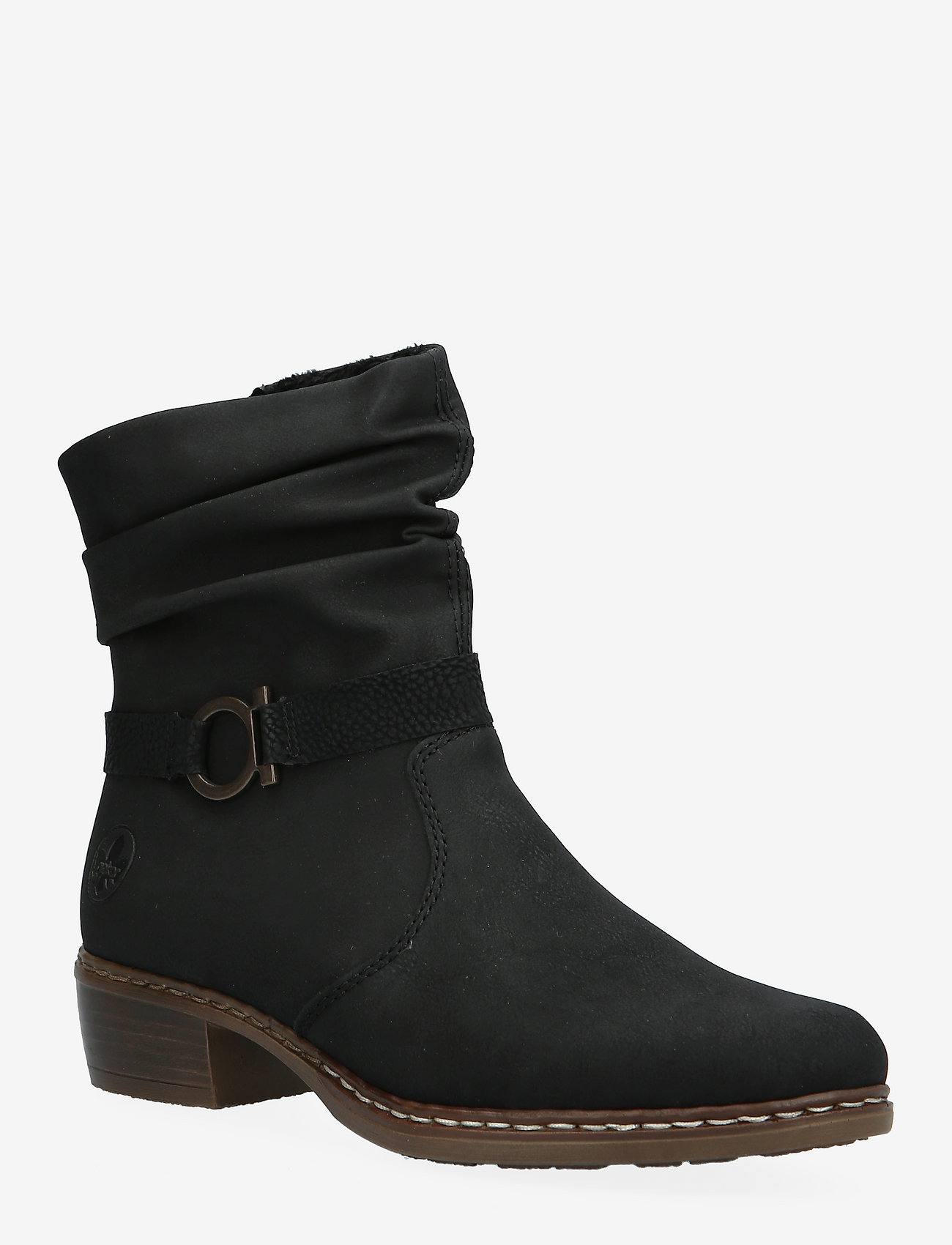 rieker flat ankle boots