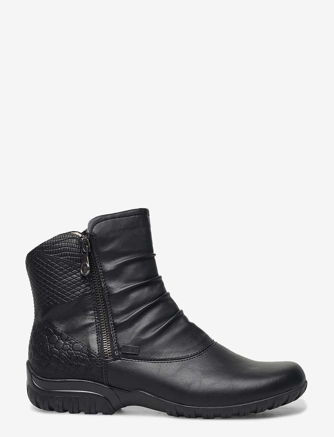 rieker flat ankle boots