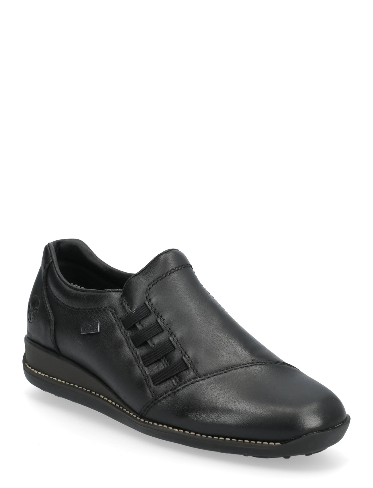 Rieker 44287, 39, Black, Sko > Flats, Dame