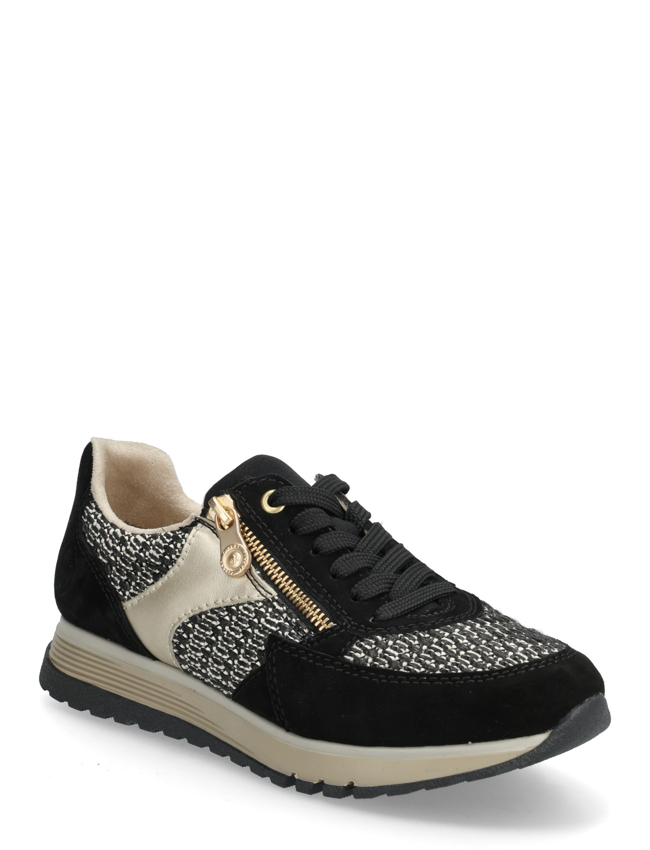 Rieker 49010-12, 36, Black, Sneakers > Sneakers Med Lav Top, Dame