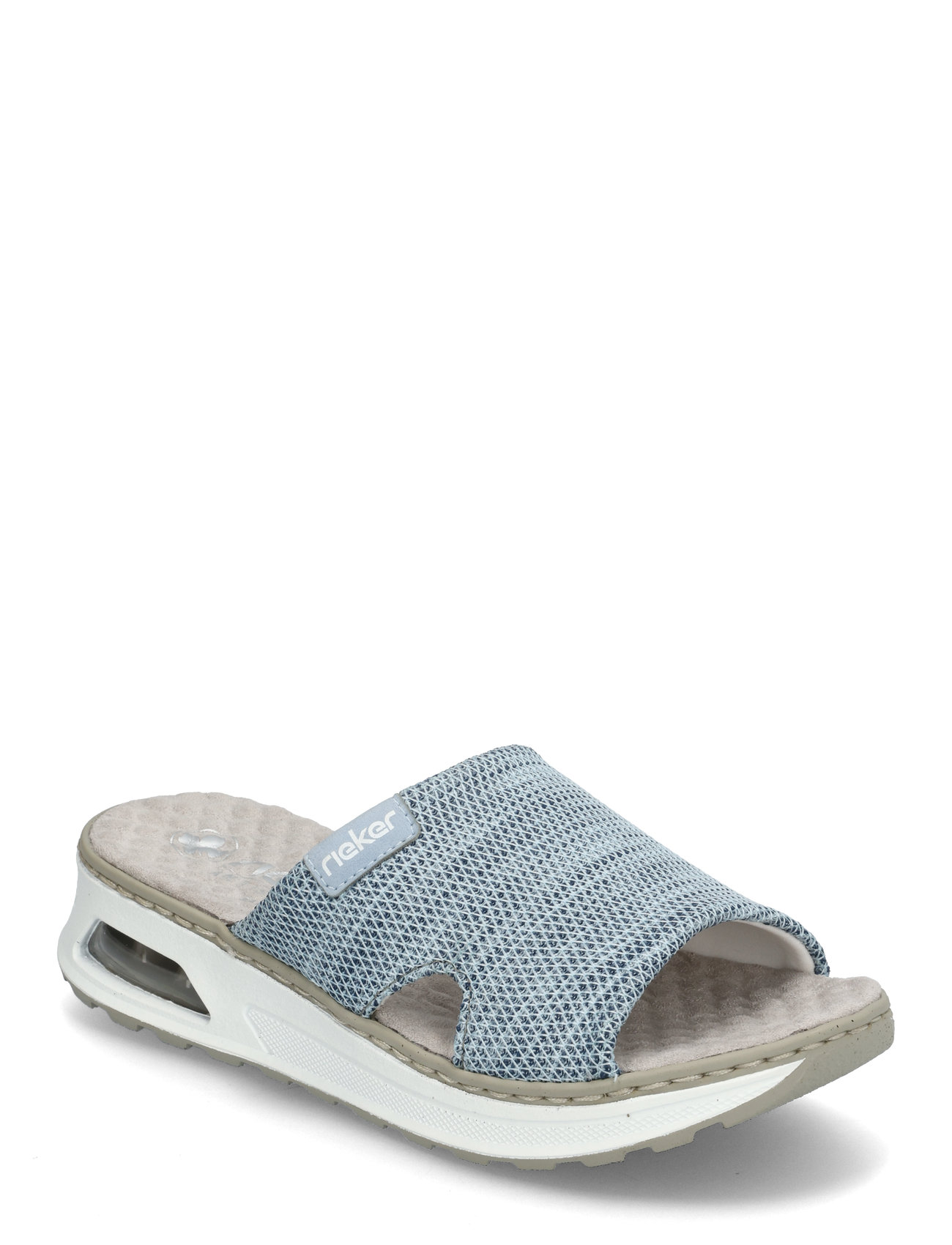 65651-12 Shoes Sandals Flat Sandals Blue Rieker