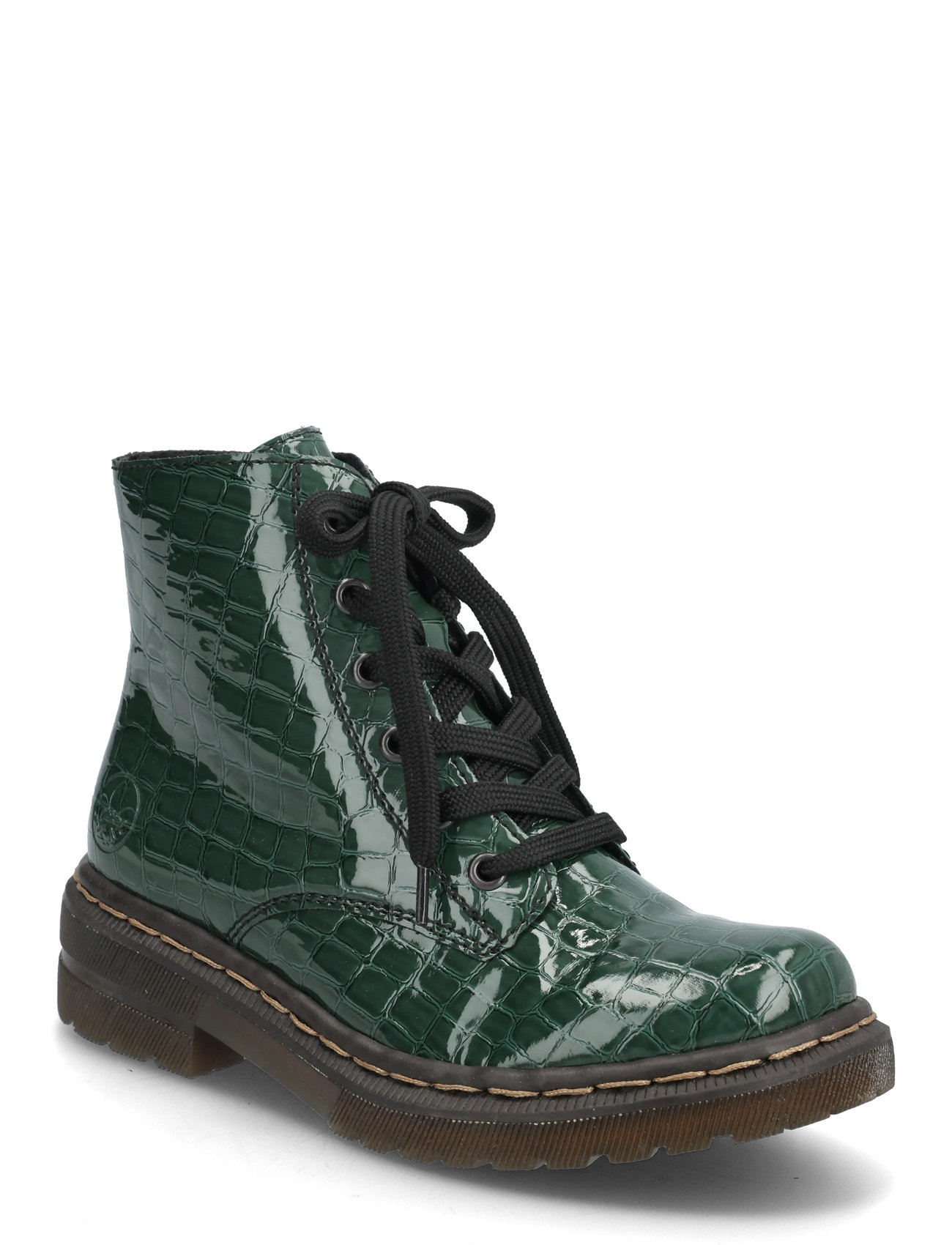 Rieker 78240-00, 39, Green, Ankelstøvler > Støvler Med Snøre, Dame
