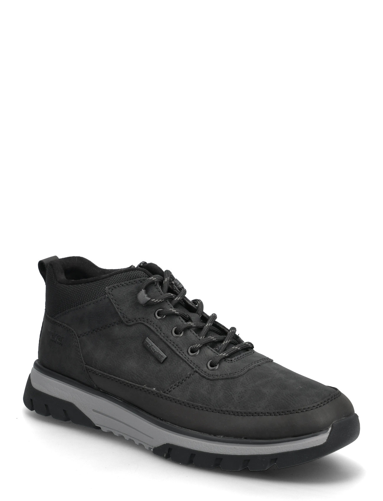 Rieker B9300, 40, Black, Støvler > Snørestøvler, Herre