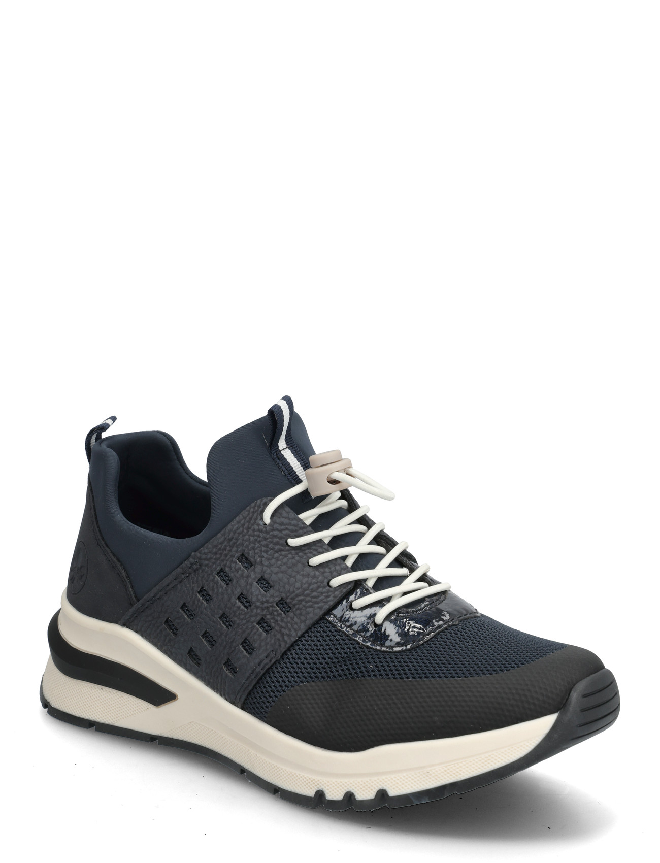 Rieker Rieker Ladies Sko M6651-14, 39, Navy, Sneakers > Sneakers Med Lav Top, Dame