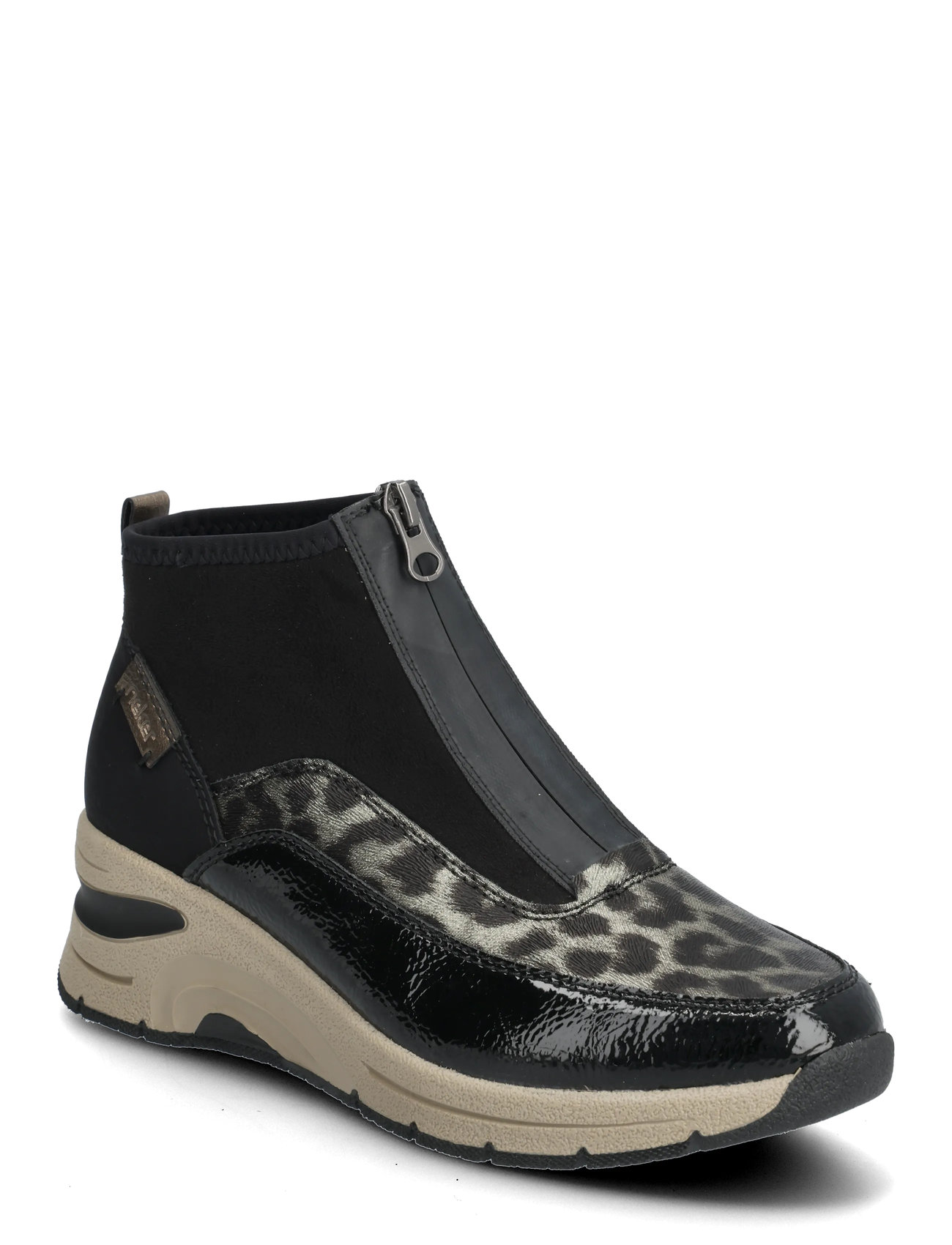 Rieker N9362-54, 40, Black, Sneakers > Sneakers Med Høj Top, Dame