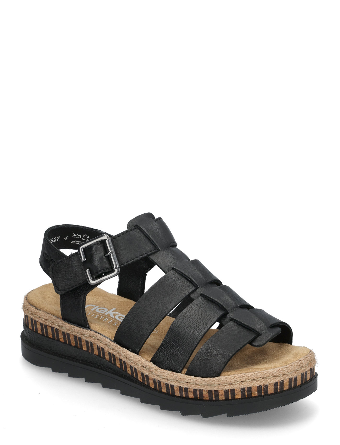 V7904-00 Shoes Sandals Flat Sandals Black Rieker