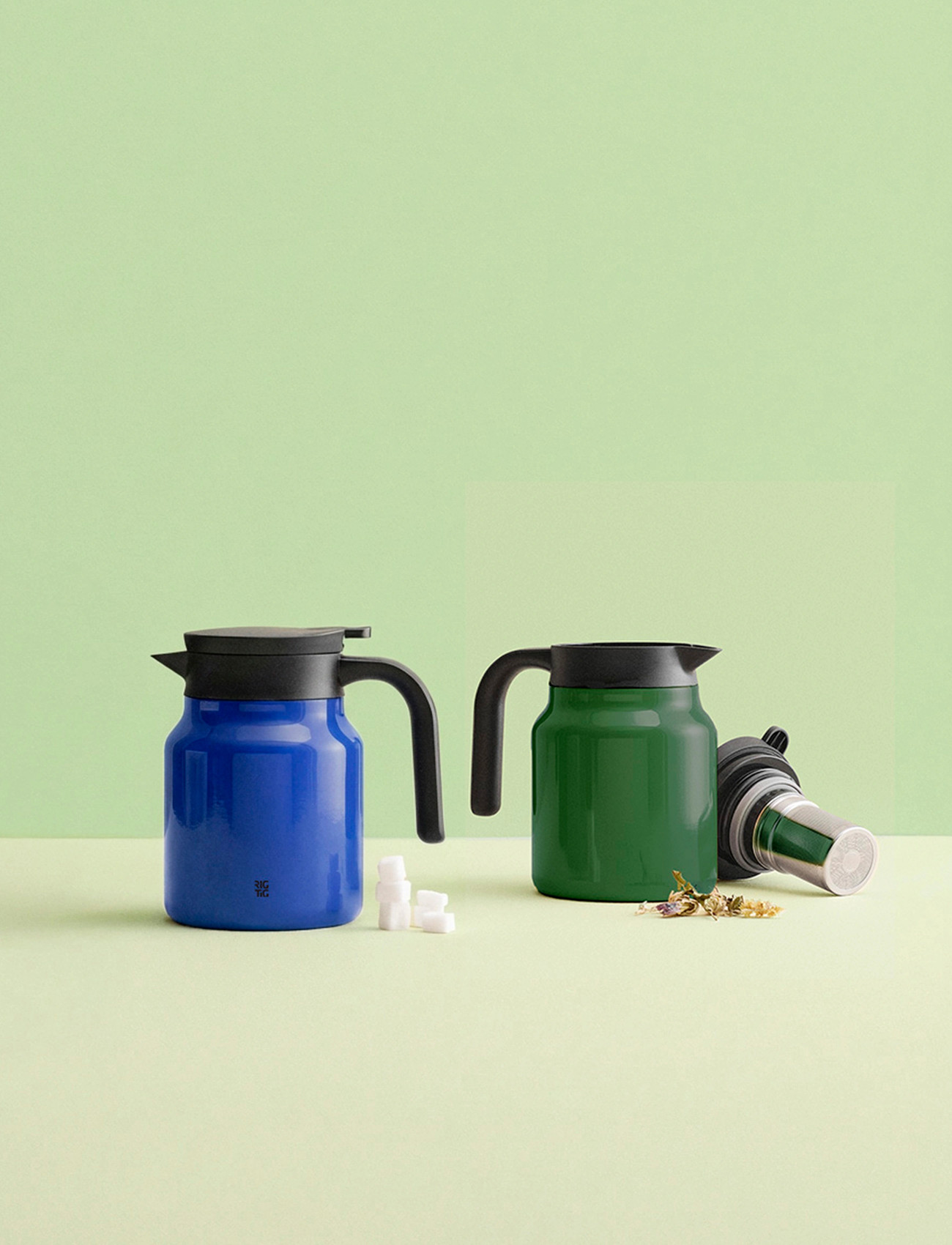 RIG-TIG Therm-It Termokande 0.9 L. Blue, 0.9 L, Blue, Kander Og Karafler > Termokarafler, Unisex