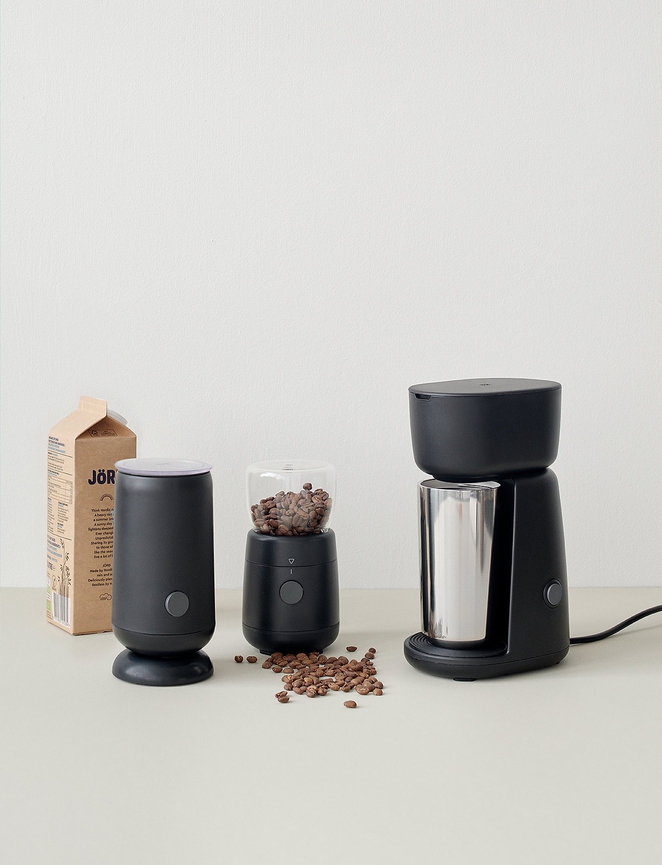 RIG-TIG Foodie Elektrisk Mjölkskummare Black, One Size, Black, Te- Og Kaffetilbehør > Mælkeskummere, Unisex