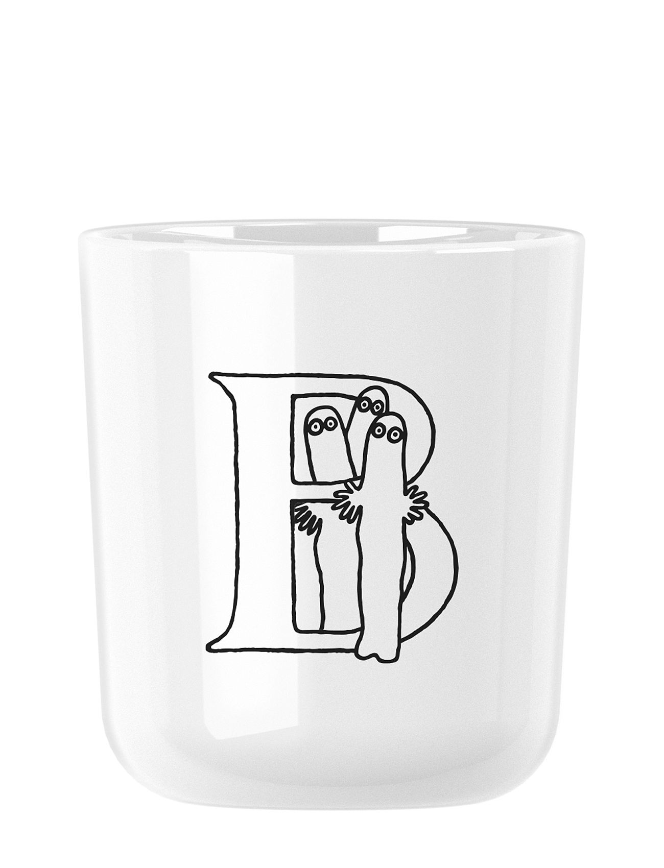 Moomin Abc Kop - B 0.2 L. Home Tableware Cups & Mugs Espresso Cups White RIG-TIG