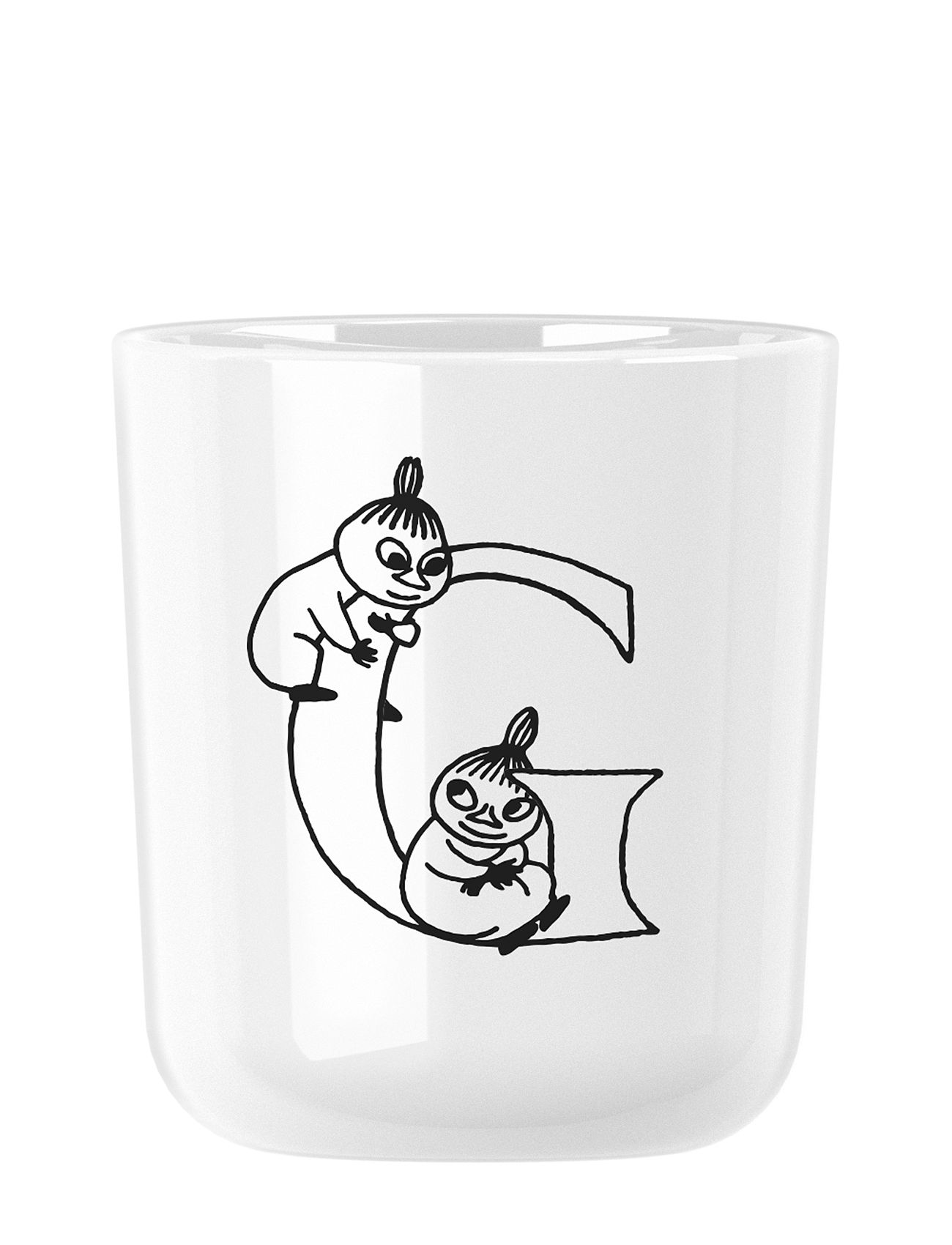 Moomin Abc Kop - G 0.2 L. Home Tableware Cups & Mugs Espresso Cups White RIG-TIG