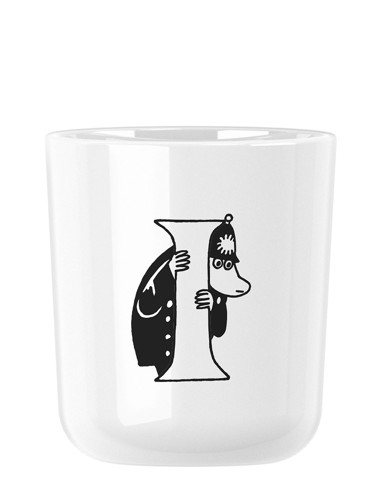 Moomin Abc Kop - I 0.2 L. Home Tableware Cups & Mugs Espresso Cups White RIG-TIG